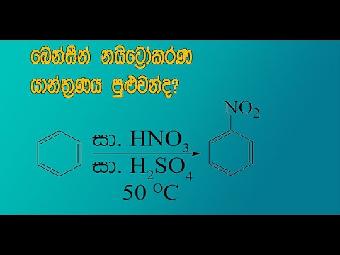 benzene nitration mechanism