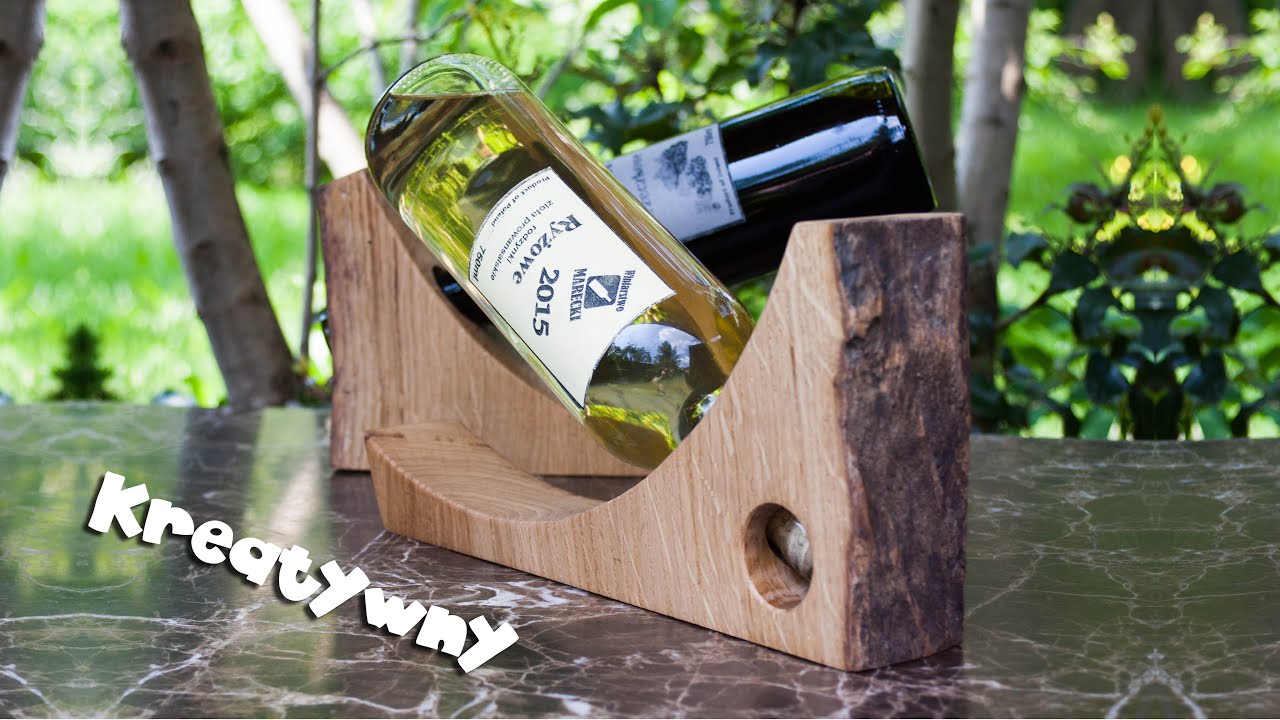 Stojak na wino / Wine Bottle Holder #19