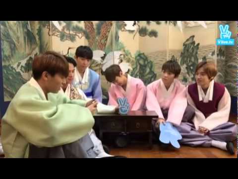 [V 150925] - TEENTOP (틴탑) - "추석 팔씨름 대회" 1/2