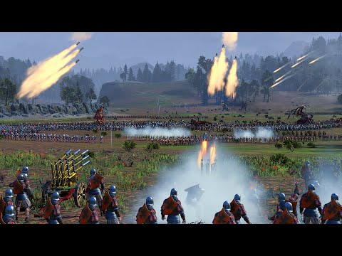 THE EMPIRE Vs BEASTMEN - Total War: Warhammer Battle