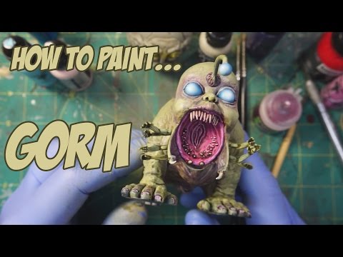 How to Paint the Gorm from Kingdom Death: Monster