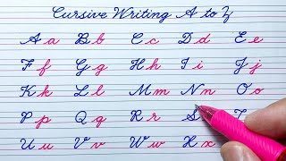 Cursive writing a to z | Cursive writing abcd | Cursive handwriting practice | Cursive letter abcd