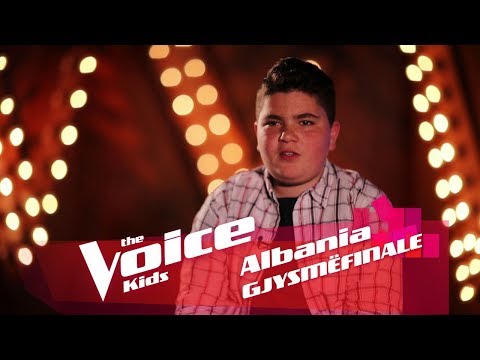 Denis P. ready for the Semifinals | The Voice Kids Albania 2018
