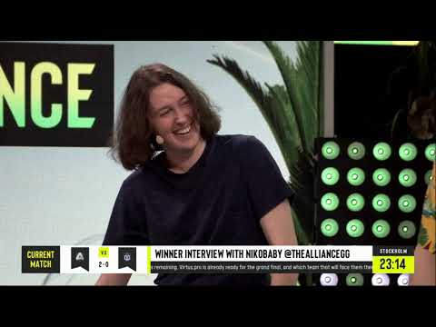 Alliance.Nikobaby Winners Interview Vs OG - ESL ONE SUMMER 2021