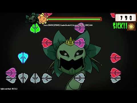 FNF Plant vs Zombie 2 KEYS - Lights Out (FC)