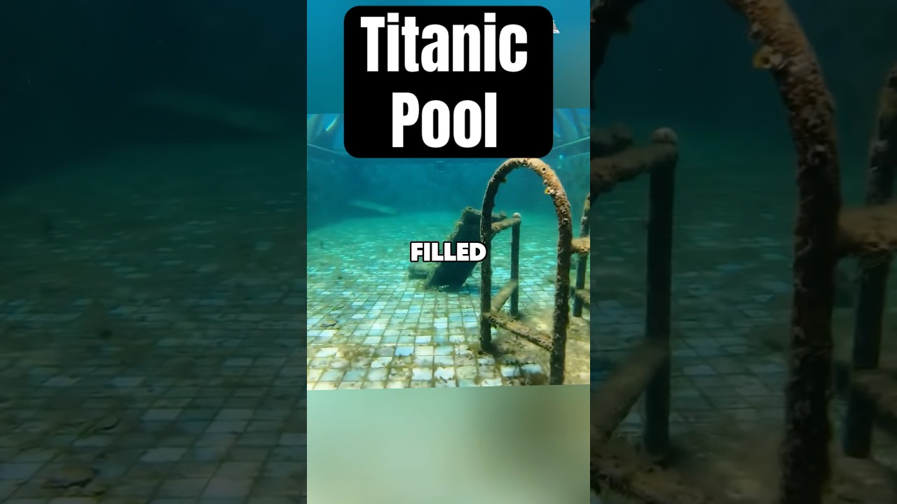 The Titanic’s Pool Is Still Full… But Not How You Think #history #facts #shorts
