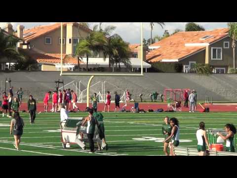 JVB 200m Heat 3 at Edison HS 4-13-17 - Los Alamitos Boys