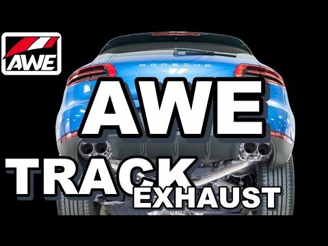 AWE Tuning Porsche Macan Track Edition Exhaust