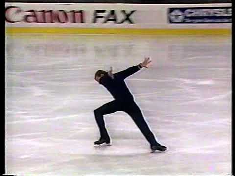 Henrik Walentin DEN - 1992 European Figure Skating Championships Free Skate