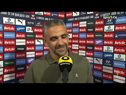 I Liga (#3) | Nacional 1-4 Sporting: Flash Interview Rui Borges