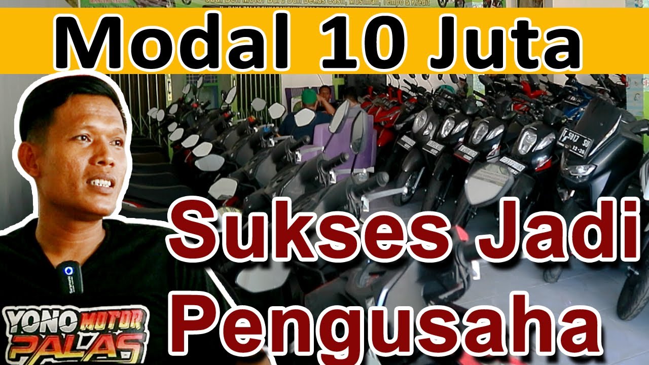 Kisah Inspiratif Pedagang Motor Bekas Asal Lampung