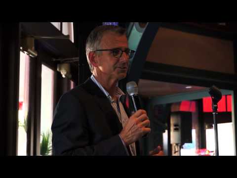Transformers The Ride - 3D Orlando Grand Opening - Mark Woodbury at dinner reception Part 1/3