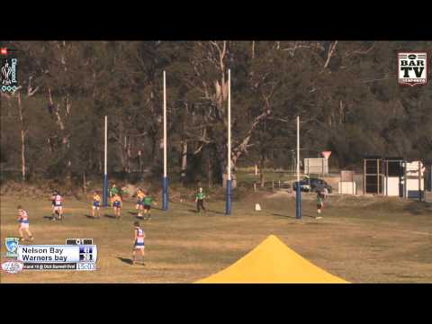 2014 BDAFL Round 16 Highlights - Nelson Bay v Warners Bay