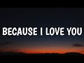 Halle Because I Love You Lyrics