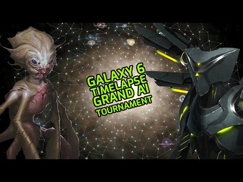 Stellaris Timelapse Grand AI Tournament 2022 - Galaxy 6