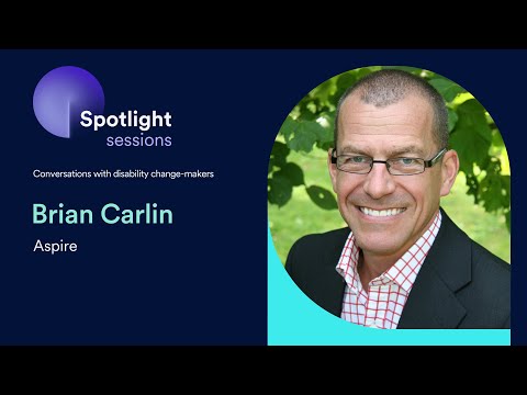Brian Carlin of Aspire | accessiBe's Spotlight Sessions