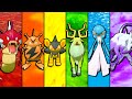 First To Get A Shiny Pokemon Rainbow Team Wins