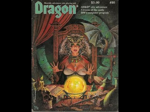 From the Vault: Dragon Magazine Issue 80 - old school roleplaying