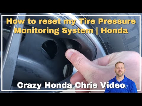 How to reset the Tire Pressure Monitoring System on your Honda.