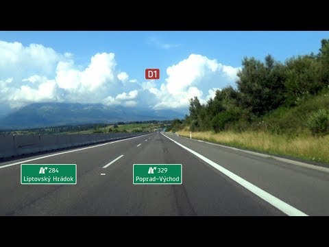🇸🇰 D1: Liptovský Hrádok - Poprad-Východ (3,5x)
