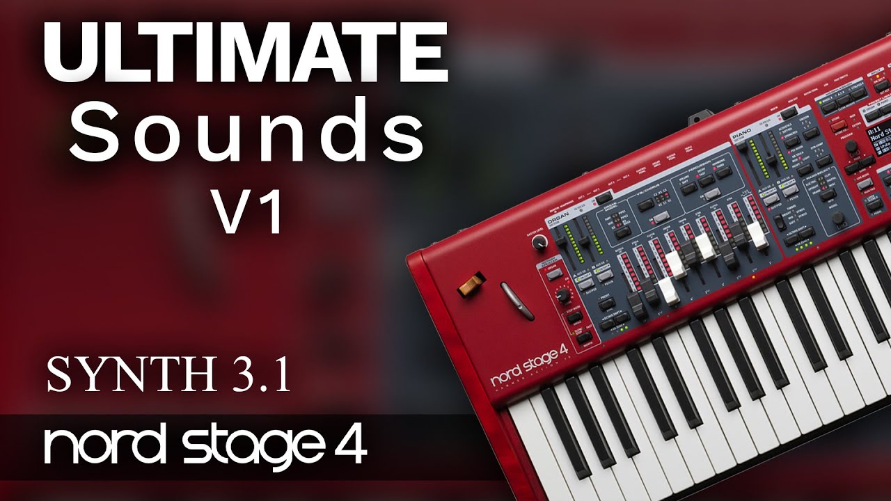FPL085 - Ultimate Sounds V1 - Nord Stage 4 ( 86 presets ) - Video Preview 13