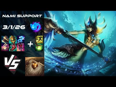 SUPPORT Nami vs Bard - EU Grandmaster Patch 25.24