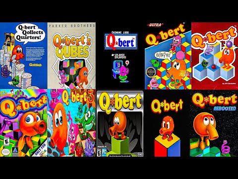The Evolution of Q*bert Games (1982-2020)