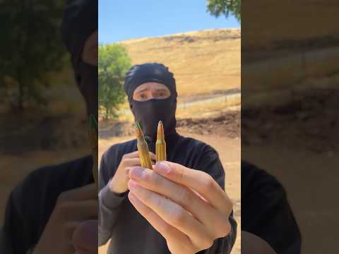 Is 5.56 green tip better then 5.56 FMJ??? 😳 let’s find out 😈