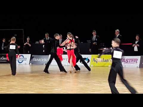 Finland Open 2017, J1, LA, 1/8 F, Alexandr Bayrakov, Anastasia Nesterova,  Rumba