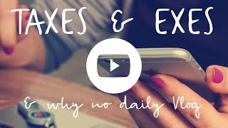 preview picture of video 'TAXES & EXES . . . Why No Daily Vlog Yesterday || Transition to Fulltime Travel'