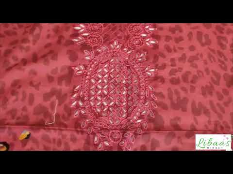 Latest Unboxed Pescara Mushq Luxury Lawn 2020 Pakistani Original Dress