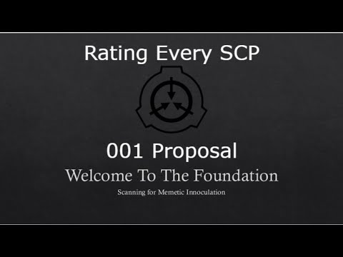 Every SCP-001 Proposal Explained