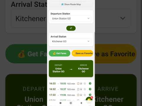 GO Transit - Realtime Tracker video thumbnail