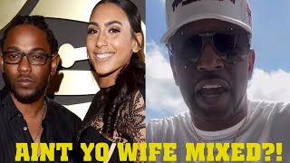 Cam'ron SHADES Kendrick Lamar After PULLING Drake's BLACK CARD! "AINT YO WIFE MIXED!"