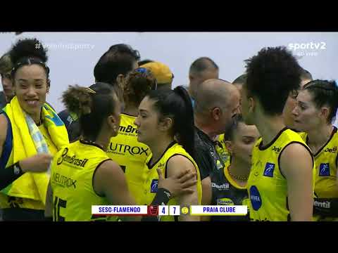 Praia Clube x Sesc Flamengo Copa do Brasil Feminina de Vôlei 2024
