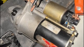 JUNK O’Rileys reman Starter. Junk out of the box