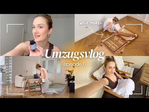 NEUE Möbel aufbauen + Wohnung einrichten 🛋️⭐️ Künstlerin (23)
