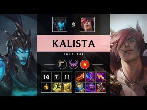 Kalista Top vs Sett - VN Master Patch 25.16