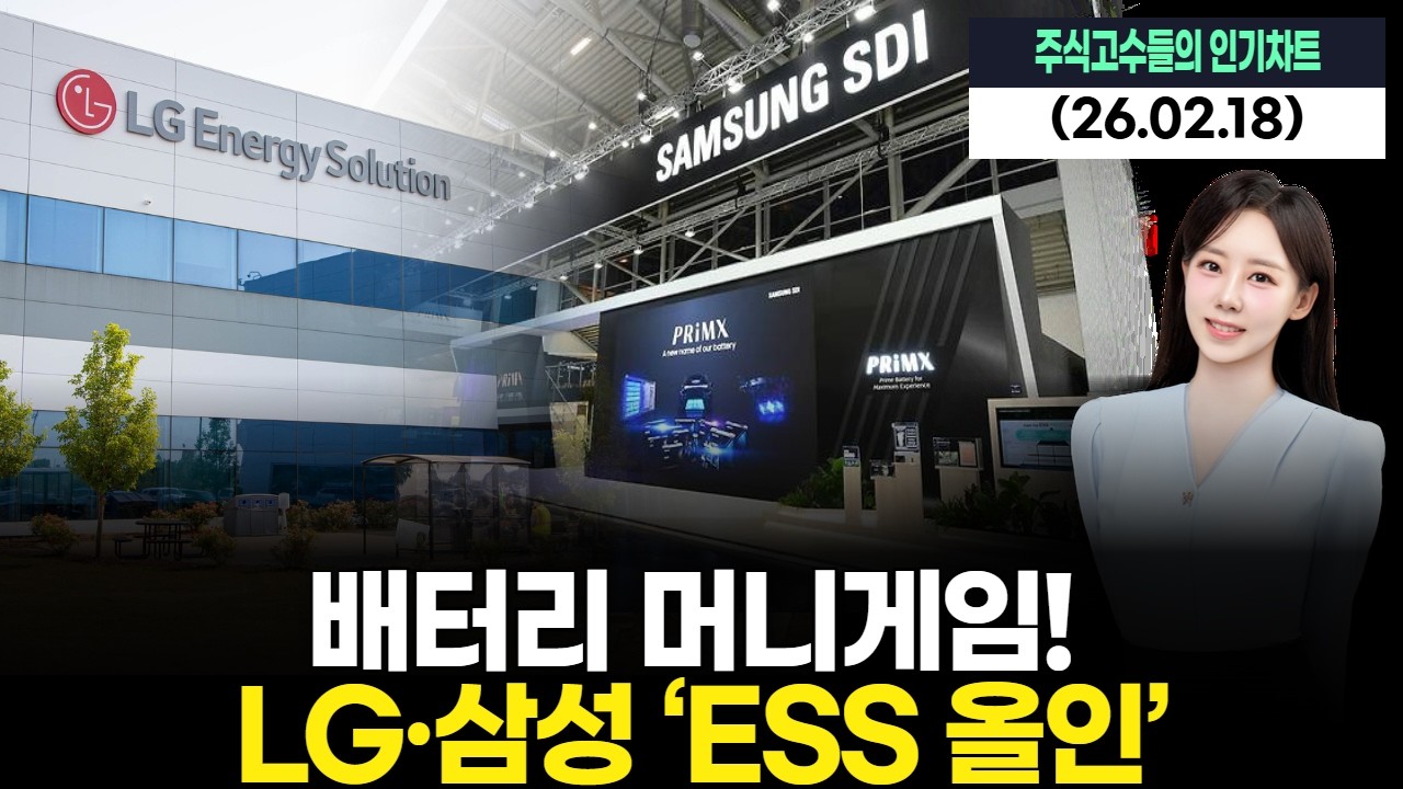배터리 머니게임! LG·삼성 ‘ESS 올인’