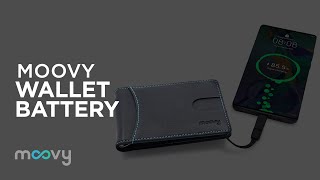 Moovy Power Wallet: Built-In Power Bank & Integrated Plugs