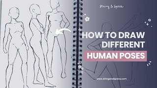 How to Draw Different Human Poses | Easy Step-by-Step Tutorial for Beginners
