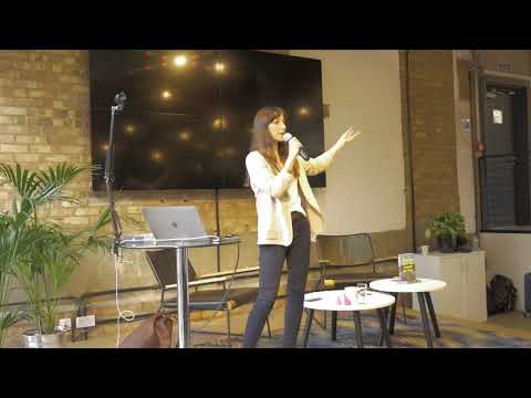 Natalie Fee at CreativeMornings London, October 2019