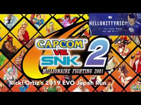 The Rust Comes Off! Ricki Ortiz's 2019 EVO Japan CvS2 Run!