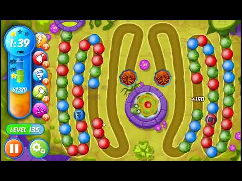 Marble Woka Woka Level 135 - NO BOOSTERS 🐢 | SKILLGAMING ✔️