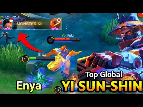 Yi Sun Shin Top Global 2021 Build | Top Global Yi Sun Shin Gameplay - MLBB