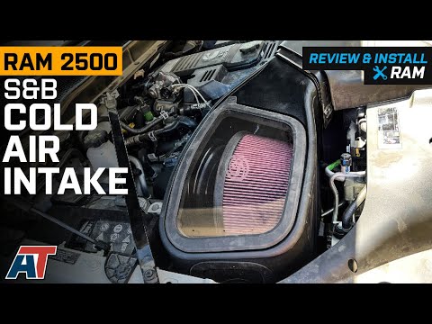 2019-2023 6.7L RAM 2500 S&B Cold Air Intake with Oiled Cleanable Cotton Filter Review & Install