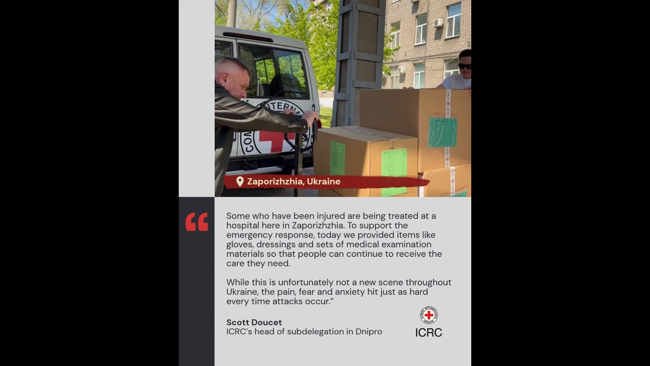Scott Doucet | ICRC’s head of subdelegation in Dnipro