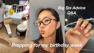 Life At Home ♡ prepping for my birthday week + life advice Q&A 🤓✨