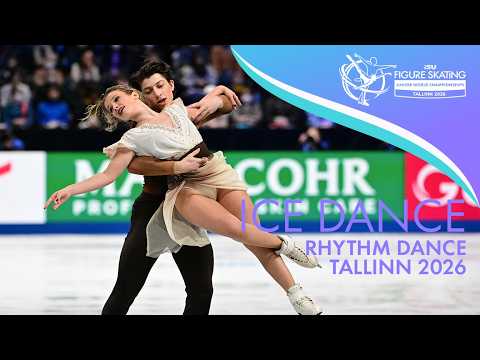 Ice Dance Rhythm Dance | Figure Skating Junior World Championships | Tallinn 2026 | #WorldJFigure