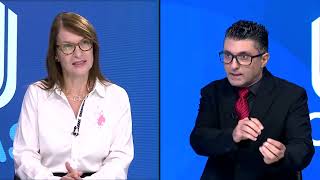 המפקחת על הייצוא הביטחוני - MOD.cast הפודקאסט של משרד הביטחון (עדכוני משרד הביטחון) - התמונה מוצגת ישירות מתוך אתר האינטרנט יוטיוב. זכויות היוצרים בתמונה שייכות ליוצרה. קישור קרדיט למקור התוכן נמצא בתוך דף הסרטון